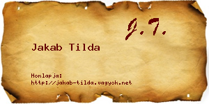 Jakab Tilda névjegykártya